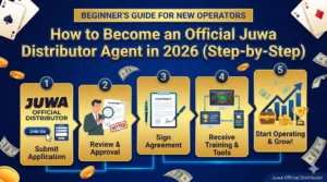 how to become an official juwa distributor